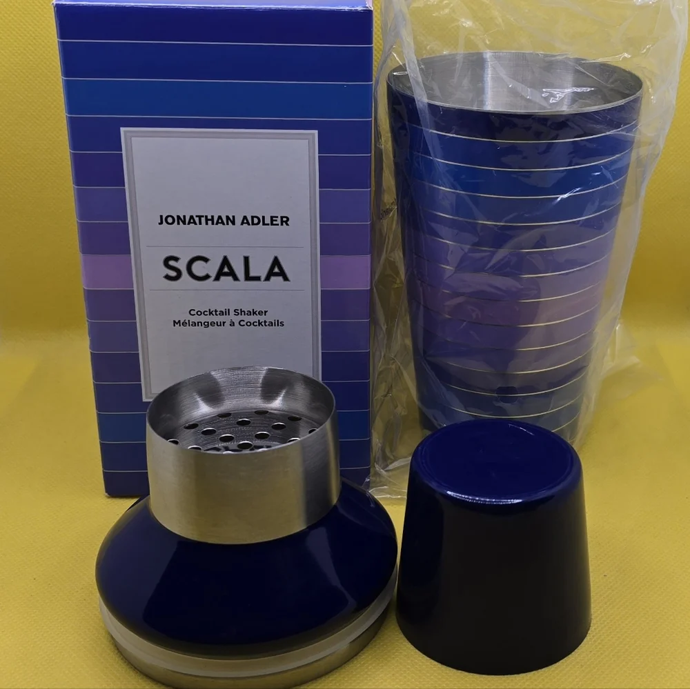 New Jonathan Adler Scala Cocktail Shaker 18.4oz